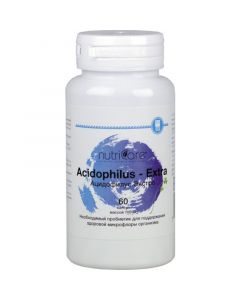 Buy Acidophilus-Extra for the normalization of intestinal microflora, 60 capsules, Nutricare International Inc. (USA) | Florida Online Pharmacy | https://florida.buy-pharm.com