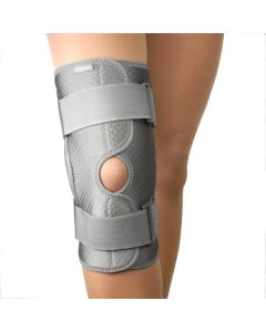 Buy B.Well knee brace, detachable, with hinges and metal ribs stiffness, strong fixation W-3320 ORTHO, color Gray, size XXL | Florida Online Pharmacy | https://florida.buy-pharm.com