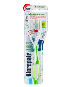 Buy Biorepair Curve Junior curved children's toothbrush, green | Florida Online Pharmacy | https://florida.buy-pharm.com