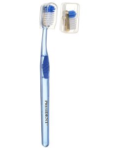 Buy President Toothbrush 'Gold', with replaceable head, medium hard, color: gold, blue | Florida Online Pharmacy | https://florida.buy-pharm.com