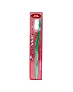 Buy Wisdom Dual Texture Toothbrush with double bristle texture. Soft around the edges and hard in the middle. | Florida Online Pharmacy | https://florida.buy-pharm.com