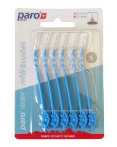 Buy Paro Slider interdental brushes Size 0.4-2.5 S 6pcs | Florida Online Pharmacy | https://florida.buy-pharm.com