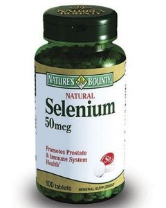 Buy Natural selenium 'Nature's Bounty'. tablets 50 mcg, No. 100 | Florida Online Pharmacy | https://florida.buy-pharm.com