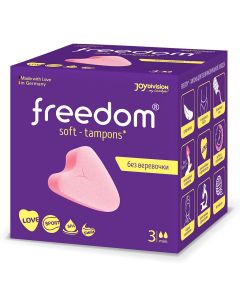 Buy Feminine hygiene tampons without string FREEDOM mini - 3 pcs. | Florida Online Pharmacy | https://florida.buy-pharm.com
