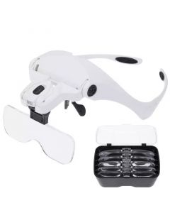 Buy Magnifier head glasses binocular with illumination KAMEEL, 5 lenses | Florida Online Pharmacy | https://florida.buy-pharm.com