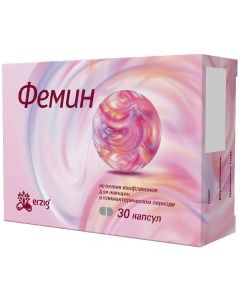 Buy Femin to relieve menopause symptoms capsules, 30 pcs | Florida Online Pharmacy | https://florida.buy-pharm.com
