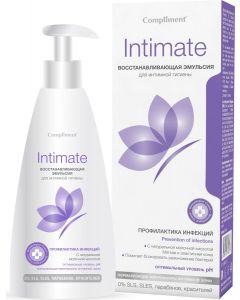 Buy Compliment Intimate Restoring emulsion for intimate hygiene, 250 ml | Florida Online Pharmacy | https://florida.buy-pharm.com