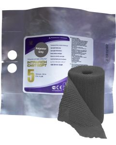 Buy Polymer bandage Intrarich IR-SC0057, semi-rigid (soft) fixation Cast Soft, gray, 12.5 cm x 3.6 m | Florida Online Pharmacy | https://florida.buy-pharm.com