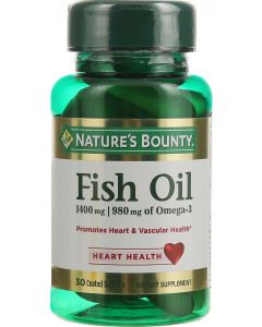 Buy Nature's Bounty 'Omega-3' Capsules, 980 mg, 30 pcs. | Florida Online Pharmacy | https://florida.buy-pharm.com
