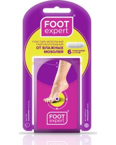 Buy Callus patch Foot expert Hydrocolloid plaster Foot expert, 2 x 6 cm, 6 pcs | Florida Online Pharmacy | https://florida.buy-pharm.com