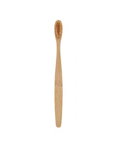 Buy Bamboo Toothbrush Flora with medium-hard brown bristles made of biodegradable polymer and bamboo fibers, treated with charcoal | Florida Online Pharmacy | https://florida.buy-pharm.com