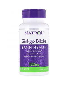 Buy Natrol Ginkgo Biloba antioxidant 120 mg, 60 capsules | Florida Online Pharmacy | https://florida.buy-pharm.com
