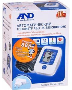 Buy Tonometer (AND UA-888 E) Economy + Adapter | Florida Online Pharmacy | https://florida.buy-pharm.com