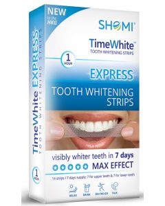 Buy Whitening strips for teeth Shomi Time White Exspress 7 Day with a new formula without hydrogen peroxide 14 strips -7 pairs | Florida Online Pharmacy | https://florida.buy-pharm.com