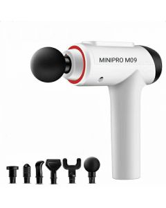 Buy Tewson Minipro M09 Percussion massager with a set of attachments, white | Florida Online Pharmacy | https://florida.buy-pharm.com