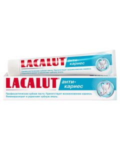Buy Lacalut Anti-Caries Toothpaste, 75 ml | Florida Online Pharmacy | https://florida.buy-pharm.com
