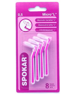 Buy Spokar Ultra 0.5 conical brush with curved handle, 8 pcs | Florida Online Pharmacy | https://florida.buy-pharm.com