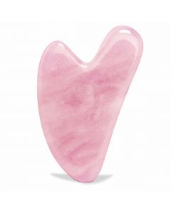 Buy Skin & Stone Rose Quartz Heart Guasha Scraper. Facial massager | Florida Online Pharmacy | https://florida.buy-pharm.com
