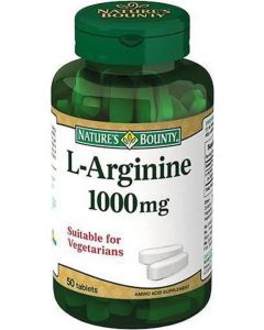 Buy Nature's Bounty 'L-Arginine' tablets, 1000 mg, 50 pcs | Florida Online Pharmacy | https://florida.buy-pharm.com