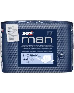 Buy Seni Urological inserts for men 'Man. Normal', 15 pcs | Florida Online Pharmacy | https://florida.buy-pharm.com