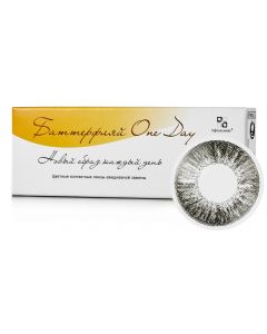 Buy Colored contact lenses Ophthalmix BatOneDay Daily, -5.50 / 14.2 / 8.6, gray, 2 pcs. | Florida Online Pharmacy | https://florida.buy-pharm.com