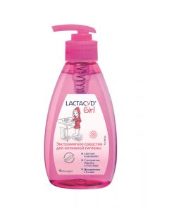 Buy Lactacyd Means for intimate hygiene for girls from 3 -x years, 200 ml | Florida Online Pharmacy | https://florida.buy-pharm.com