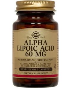 Buy Solgar, Alpha Lipoic Acid 'Alpha Lipoic Acid', 60 mg, 30 capsules | Florida Online Pharmacy | https://florida.buy-pharm.com