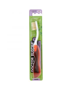 Buy Dr. Plotka, MouthWatchers, travel toothbrush with natural antimicrobial protection, soft, red, 1 toothbrush | Florida Online Pharmacy | https://florida.buy-pharm.com