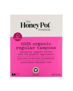 Buy The Honey Pot Company Swabs, 100% Organic, 18 | Florida Online Pharmacy | https://florida.buy-pharm.com