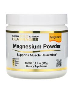 Buy California Gold Nutrition, Instant Magnesium Powder, Orange Flavor, 373 g | Florida Online Pharmacy | https://florida.buy-pharm.com