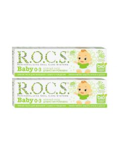 Buy Children's toothpaste 'ROCS Kids' Scented Chamomile from 0 to 3 years (2 pack) | Florida Online Pharmacy | https://florida.buy-pharm.com