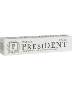 Buy Toothpaste PresiDENT Smokers, for smokers, 120 RDA, 75 ml | Florida Online Pharmacy | https://florida.buy-pharm.com