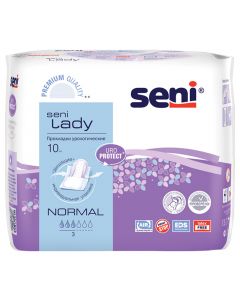 Buy Urological pads for women SENI LADY, Normal, 8 + 2 pcs / pack. | Florida Online Pharmacy | https://florida.buy-pharm.com