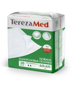 Buy Medical diaper TerezaMed disposable absorbent Normal 60 x 60 cm 30 pcs, 60 x 60 cm, 30 pcs | Florida Online Pharmacy | https://florida.buy-pharm.com