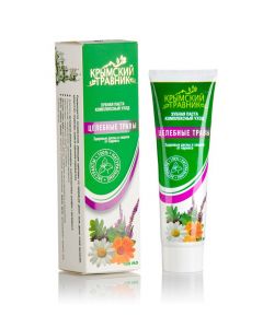 Buy Toothpaste Healing herbs Crimean Herbalist Healthy gums and protection against caries, 100 ml | Florida Online Pharmacy | https://florida.buy-pharm.com