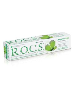 Buy Toothpaste ROCS Morning energy, Double mint, 74 gr | Florida Online Pharmacy | https://florida.buy-pharm.com
