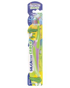 Buy Silca Putzi Toothbrush Croco for children from 2 to 10 years | Florida Online Pharmacy | https://florida.buy-pharm.com