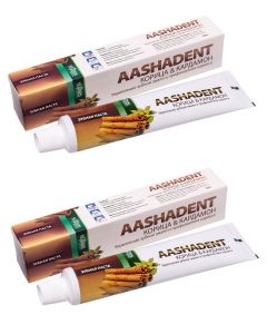 Buy Aasha Herbals Toothpaste Cinnamon and Cardamom, 100 g - 2 pcs. | Florida Online Pharmacy | https://florida.buy-pharm.com