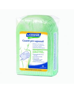 Buy Farmaceutici Dr. Ciccarelli Soap washcloth mitten, for skin care of bedridden patients, 20 pcs / pack | Florida Online Pharmacy | https://florida.buy-pharm.com