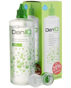 Buy DenIQ Unihyal Solution for contact lenses, with container, 360 ml | Florida Online Pharmacy | https://florida.buy-pharm.com