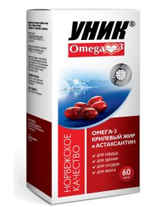 Buy Omega-3 Krill Oil Capsules, 60 pcs, 500 mg | Florida Online Pharmacy | https://florida.buy-pharm.com