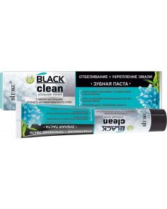 Buy Vitex Toothpaste Black Clean, Whitening + enamel strengthening, 85 g | Florida Online Pharmacy | https://florida.buy-pharm.com