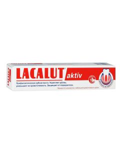 Buy Lacalut Aktiv Toothpaste 75ml | Florida Online Pharmacy | https://florida.buy-pharm.com