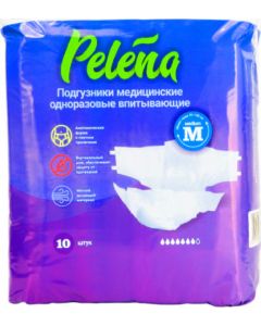 Buy Pelena disposable absorbent diapers size M 10 pcs | Florida Online Pharmacy | https://florida.buy-pharm.com