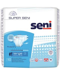 Buy Seni Adult Diapers Super Seni Large 10 pcs | Florida Online Pharmacy | https://florida.buy-pharm.com