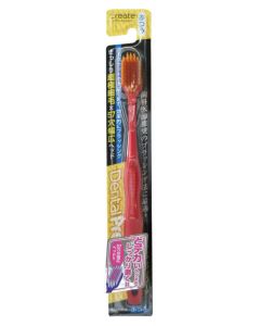 Buy Create Toothbrush with Wide Cleaning Head and Super Fine Bristles , Medium, Red  | Florida Online Pharmacy | https://florida.buy-pharm.com