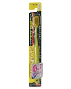 Buy Create Toothbrush with a wide cleaning head and super-thin bristles, soft, color: yellow | Florida Online Pharmacy | https://florida.buy-pharm.com