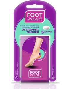 Buy Callus plaster Foot expert Hydrocolloid plaster Foot expert, 2.8 x 4.8 cm, 5 pcs | Florida Online Pharmacy | https://florida.buy-pharm.com