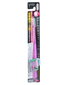 Buy Create Toothbrush with narrow cleaning head and super fine bristles, soft, color: pink | Florida Online Pharmacy | https://florida.buy-pharm.com