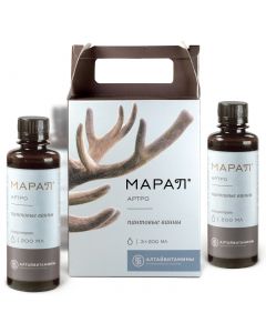 Buy Antler baths Maral Artro Concentrate for joints and taking antler baths at home according to the traditional recipe, set of 3 pcs, 200 ml each  | Florida Online Pharmacy | https://florida.buy-pharm.com